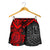 Tahiti Polynesian Women's Shorts - Red Turtle - Polynesian Pride