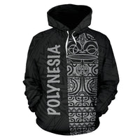 Polynesia Always In My Bones All Over Hoodie - Polynesian Pride