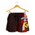 Hawaii Polynesian Women's Shorts - Coat Of Arm With Hibiscus - Polynesian Pride