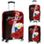 Philippines Polynesian Custom Personalised Luggage Covers - Coat Of Arm With Hibiscus Red - Polynesian Pride