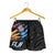 Fiji women's Shorts - Fiji In Me (Black) - Polynesian Pride