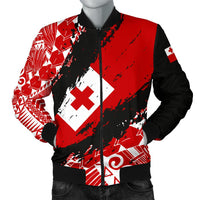 Tonga Bomber Jacket - Nora Style Art Unisex - Polynesian Pride