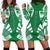 Norfolk Island Hoodie Dress - Polynesian Tattoo Flag Black - Polynesian Pride