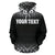 Pohnpei All Over Custom Hoodie Micronesian Black Fog - Polynesian Pride