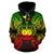 Samoa Polynesian ll Over Hoodie Map Reggae - Polynesian Pride