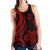 Guam Polynesian Women Racerback Tank - Red Tentacle Turtle - Polynesian Pride