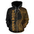 Niue Polynesian Custom Zip up Hoodie Coconut Gold - Polynesian Pride