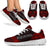 Wallis And Futuna Sport Sneakers - Polynesian Tattoo Red White - Polynesian Pride