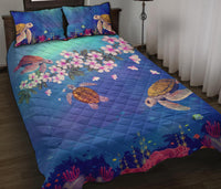 Galaxy Ocean Quilt Bed Set - Polynesian Pride