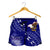 American Samoa Polynesian Women's Shorts - American Samoa Flag with Polynesian Tattoo - Polynesian Pride