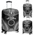 Cook Islands Polynesian Chief Luggage Cover - Black Version Black - Polynesian Pride