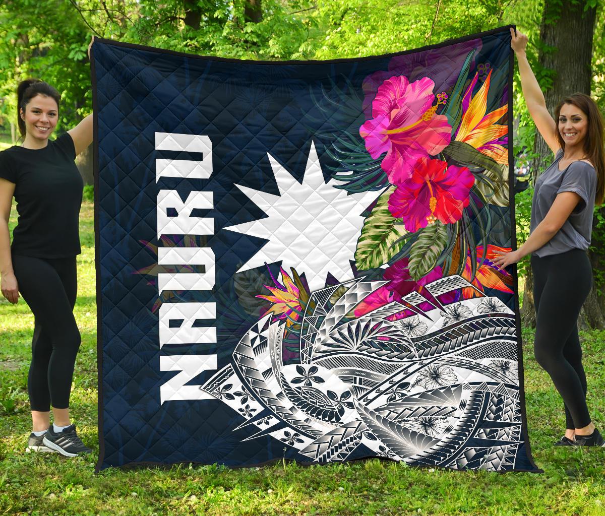 Nauru Premium Quilt - Summer Vibes - Polynesian Pride