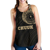 Chuuk Micronesia Tattoo Racerback Tank A7 - Polynesian Pride
