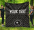 Chuuk Custom Personalised Premium Quilt - Chuuk Seal With Polynesian Tattoo Style ( Black) - Polynesian Pride