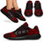 Northern Mariana Islands Sport Sneakers - Polynesian Tattoo Red Black - Polynesian Pride