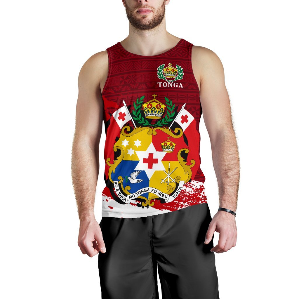 Tonga Special Tank Top A7 - Polynesian Pride