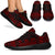 Federated States Of Micronesia Sporty Sneakers - Polynesian Chief Red Version Black - Polynesian Pride