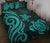 Palau Quilt Bed Set - Turquoise Tentacle Turtle Turquoise - Polynesian Pride