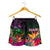 Fiji Personalised Women's Shorts - Summer Hibiscus - Polynesian Pride