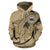Samoa Zip up Hoodie Samoa Coat of Arms Polynesian Shark Pattern TH0 - Polynesian Pride