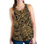 Polynesian Women Racerback Tank Top 12 Black-Gold - Polynesian Pride