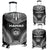 Hawaii Polynesian Chief Luggage Cover - Black Version Black - Polynesian Pride