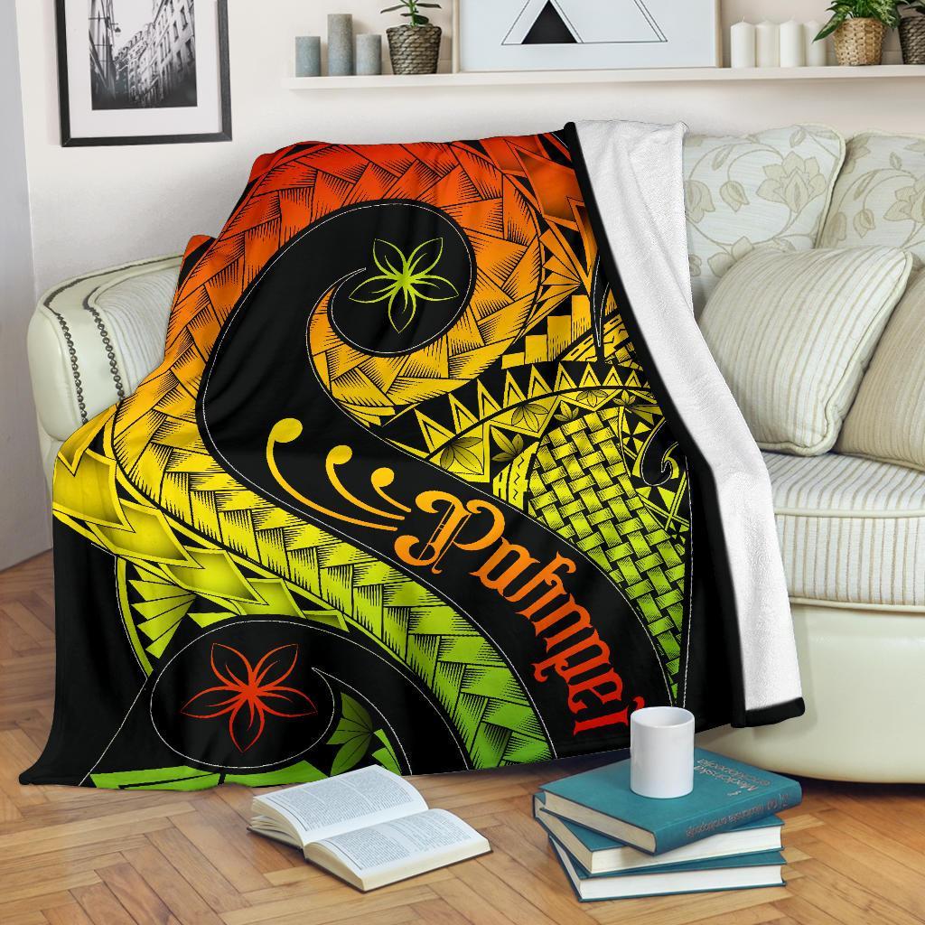 Pohnpei Premium Blanket - Polynesian Decorative Patterns - Polynesian Pride