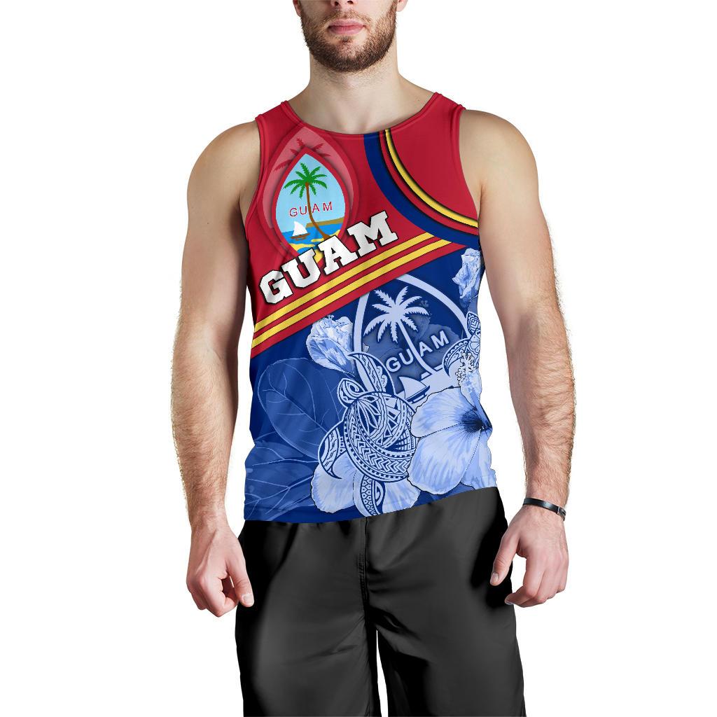 Guam Polynesian Men's Tank Top - Land of the Chamorros - Polynesian Pride