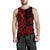 Palau Men's Tank Top - Red Tentacle Turtle - Polynesian Pride