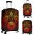 American Samoa Polynesian Luggage Covers - Red Turtle Manta Ray - Polynesian Pride