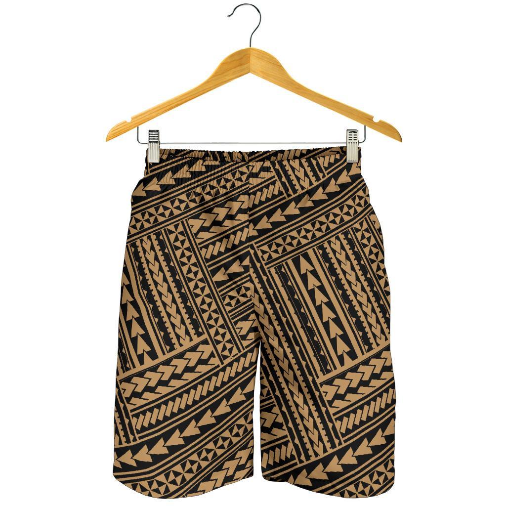 Polynesian Nation Gold Men's Short - Polynesian Pride