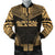 Austral Islands Polynesian Chief Men's Bomber Jacket - Gold Version Gold - Polynesian Pride