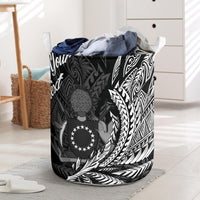 Cook Islands Laundry Basket - Custom Personalised Wings Style Laundry Basket - Cook Islands One Size Black - Polynesian Pride
