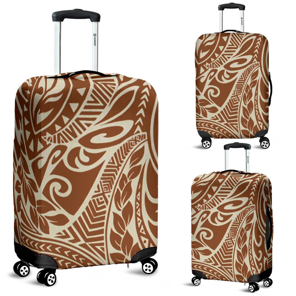 Polynesian Luggage Cover 49 Light Cocoa - Polynesian Pride