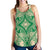 Polynesian Plumeria Mix Green Women's Racerback Tank Top Green - Polynesian Pride