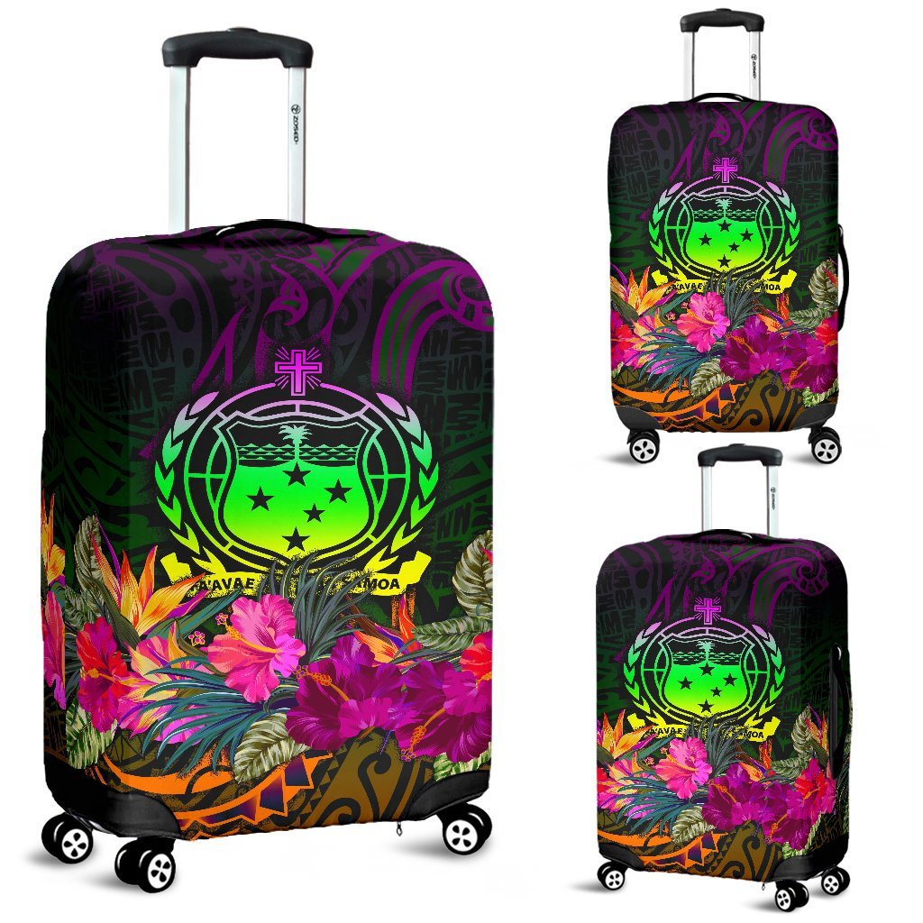 Samoa Luggage Covers - Summer Hibiscus - Polynesian Pride