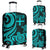 Fiji Polynesian Luggage Covers - Turquoise Tentacle Turtle Turquoise - Polynesian Pride