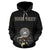 American Samoa Polynesian Custom Hoodie Eagle nd Dream Catcher - Polynesian Pride