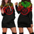 Fiji Women Hoodie Dress - Fiji Coat Of Arms Polynesian Reggae Color Reggae - Polynesian Pride