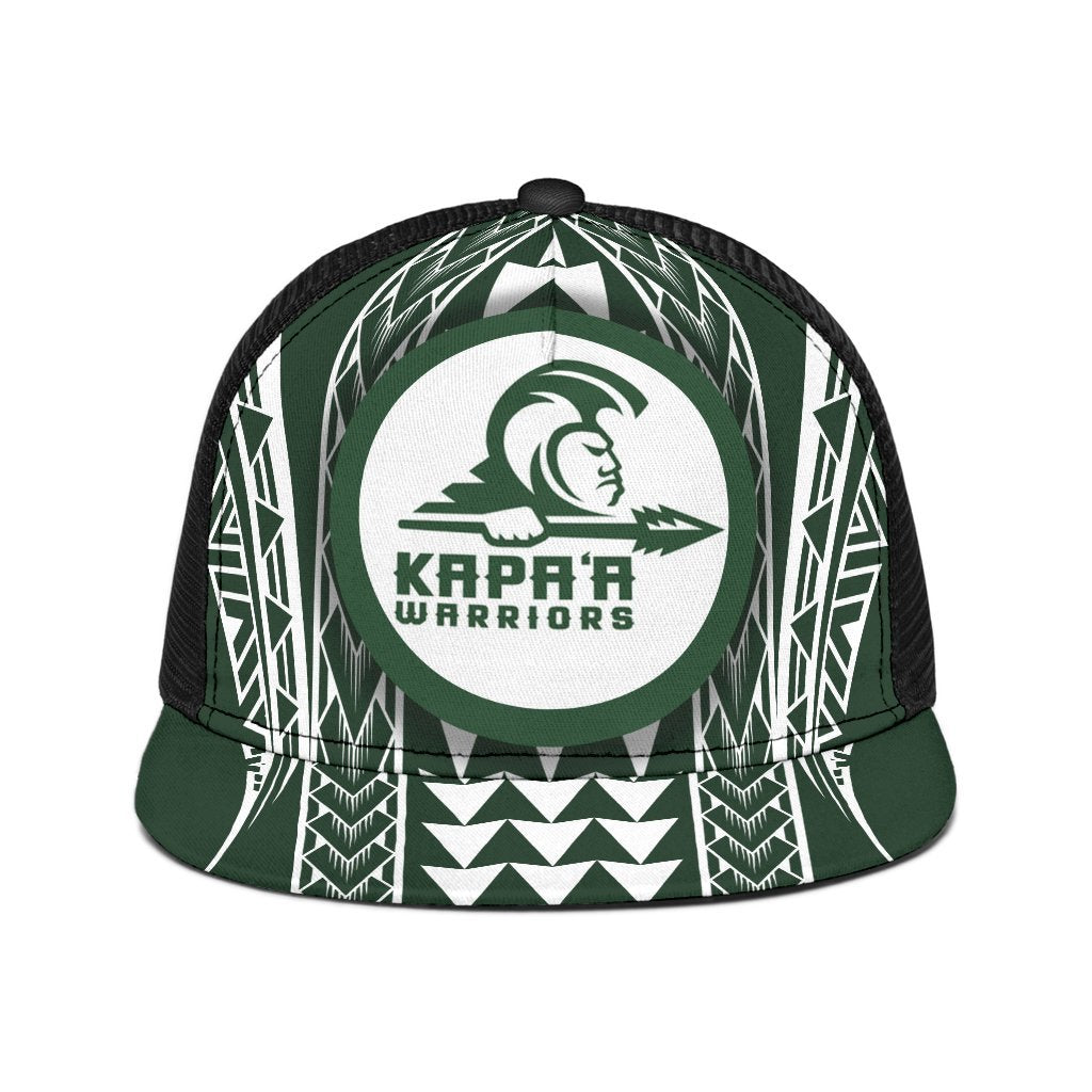 Hawaii - Kapaa High Trucker Hat - AH Trucker Hat Universal Fit Green - Polynesian Pride