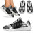 Niue Sport Sneakers - Polynesian Tattoo Black White - Polynesian Pride