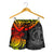 Vanuatu Polynesian Shorts (Women) - Reggae Turtle - Polynesian Pride