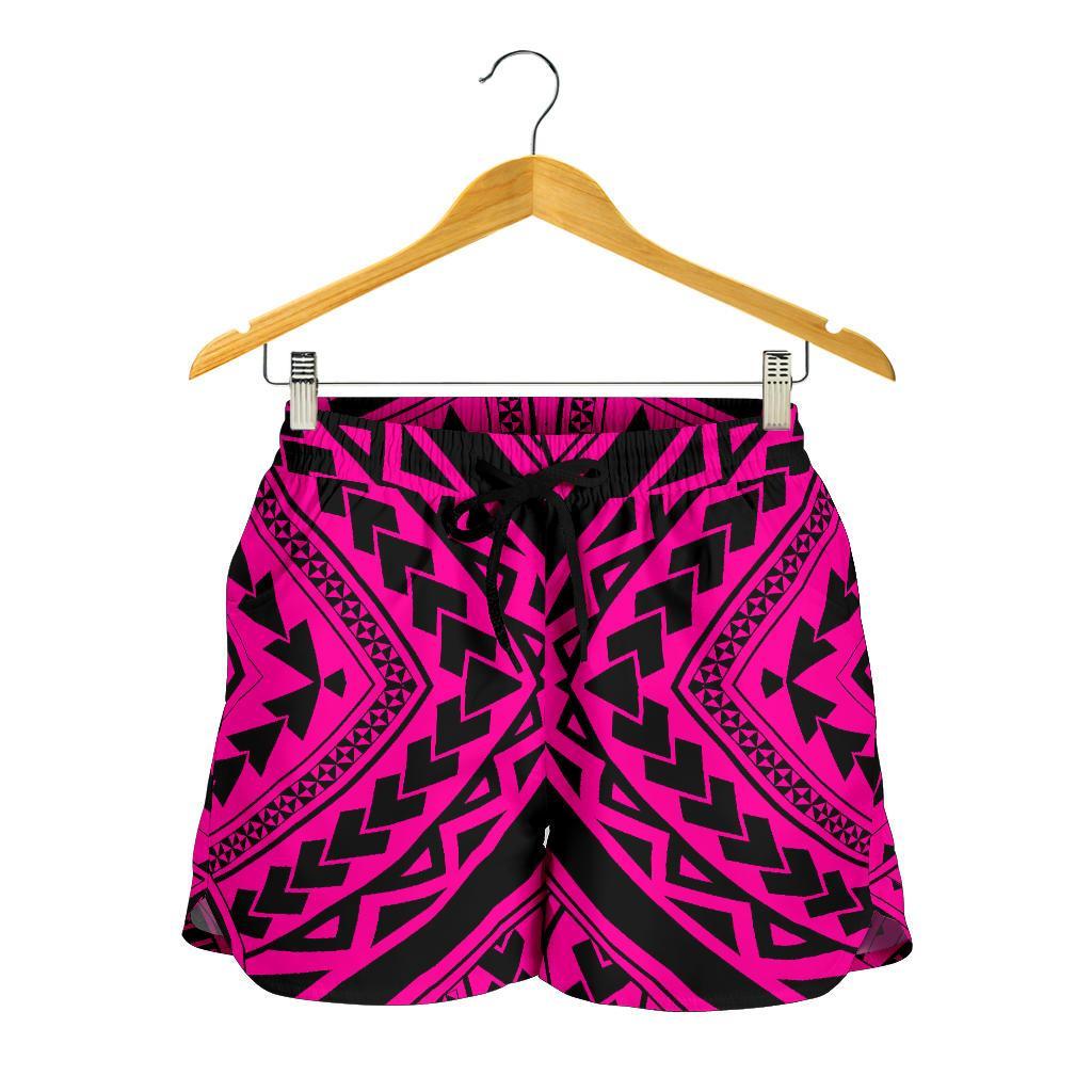 Polynesian Tradition Pink Women's Short - Polynesian Pride