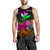 Polynesian Hawaii Kanaka Maoli Men's Tank Top - Summer Hibiscus - Polynesian Pride