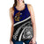 American Samoa Women'S Racerback Tank - Road To Hometown Blue - Polynesian Pride