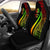 American Samoa Car Seat Covers - Reggae Polynesian Tentacle Tribal Pattern Universal Fit Reggae - Polynesian Pride