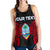 Guam Polynesian Custom Personalised Women's Racerback Tank - Guam Spirit - Polynesian Pride