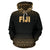 Fiji Polynesian Hoodie Gold Frog - Polynesian Pride