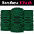 Polynesian Tatau Green Bandana 3 - Pack - Polynesian Pride