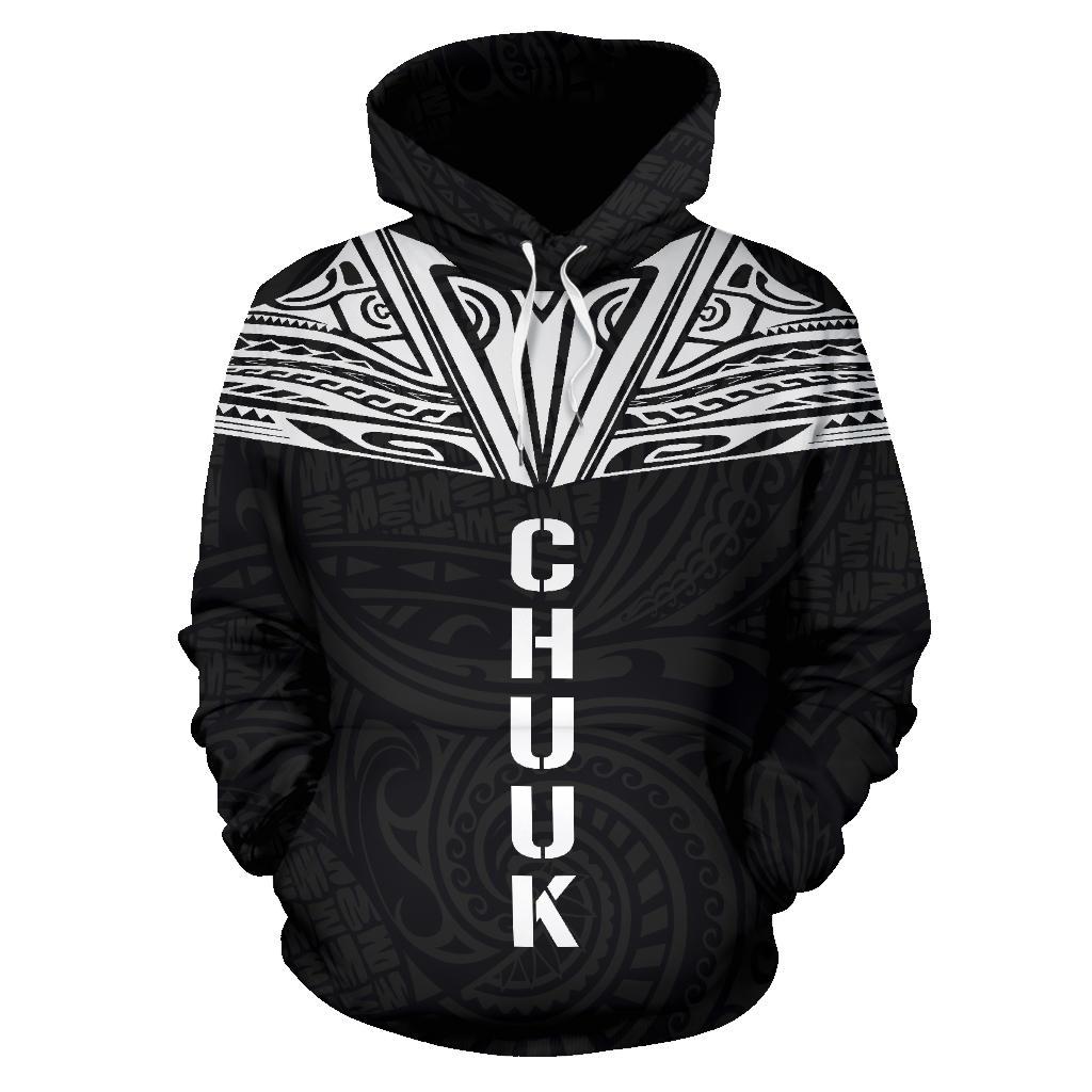 Chuuk All Over Hoodie Neck Style - Polynesian Pride